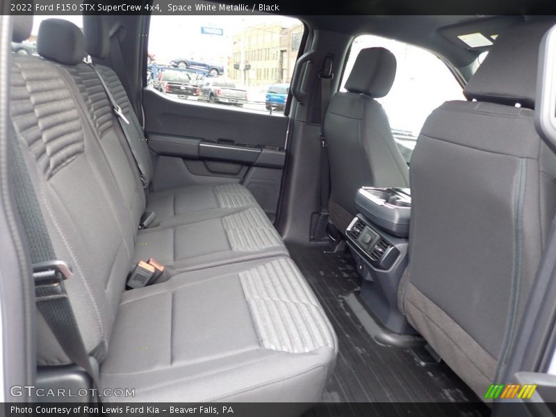 Space White Metallic / Black 2022 Ford F150 STX SuperCrew 4x4