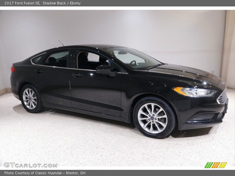 Shadow Black / Ebony 2017 Ford Fusion SE
