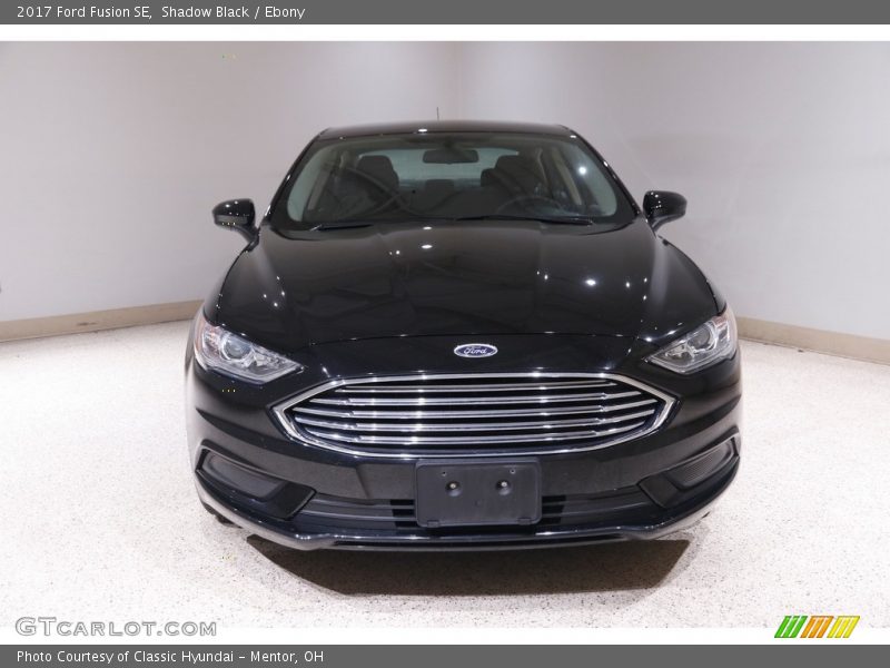Shadow Black / Ebony 2017 Ford Fusion SE