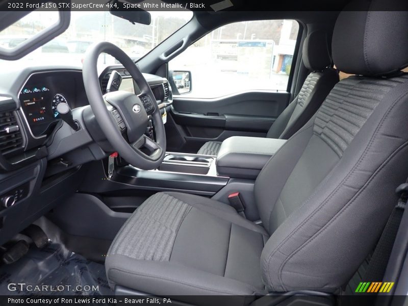 Space White Metallic / Black 2022 Ford F150 STX SuperCrew 4x4
