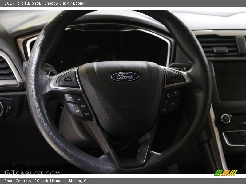 Shadow Black / Ebony 2017 Ford Fusion SE