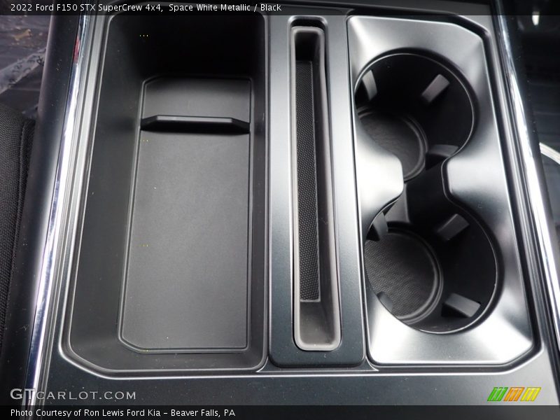 Space White Metallic / Black 2022 Ford F150 STX SuperCrew 4x4