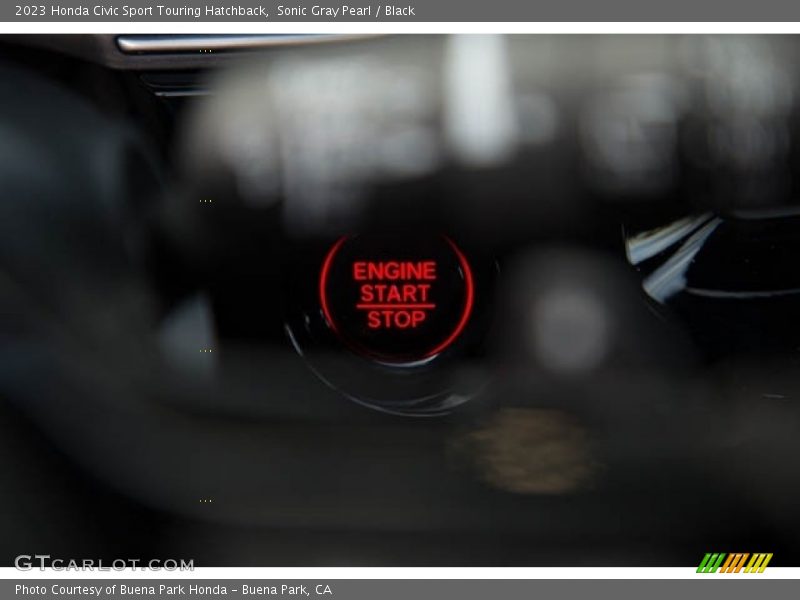 Sonic Gray Pearl / Black 2023 Honda Civic Sport Touring Hatchback