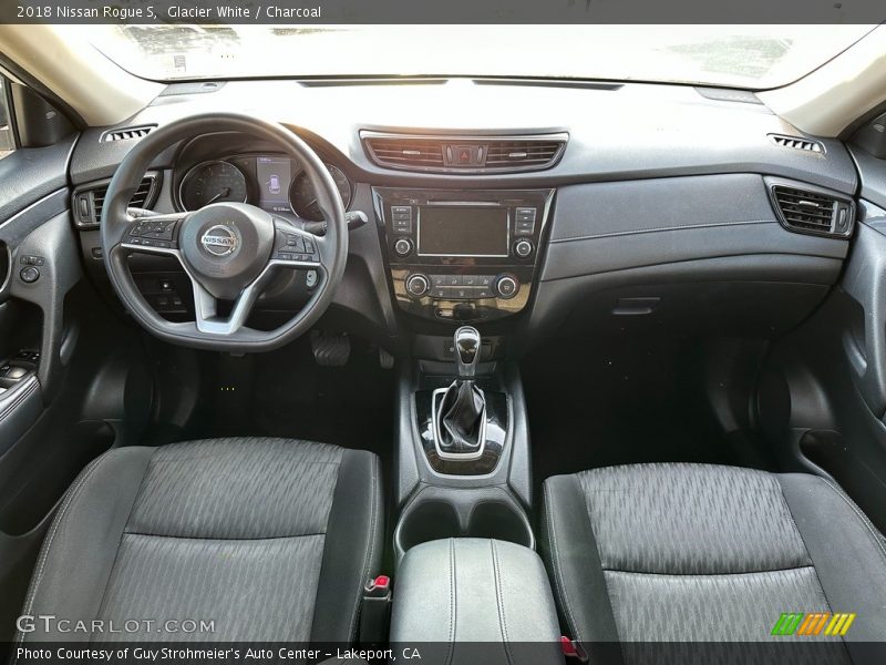  2018 Rogue S Charcoal Interior