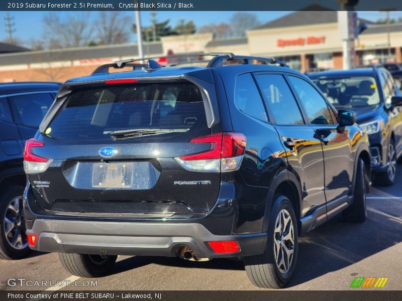 Crystal Black Silica / Black 2019 Subaru Forester 2.5i Premium