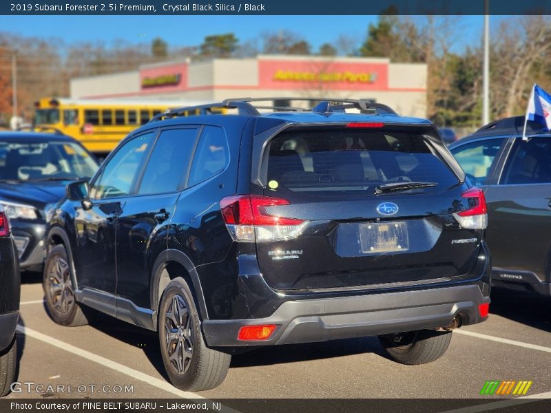 Crystal Black Silica / Black 2019 Subaru Forester 2.5i Premium