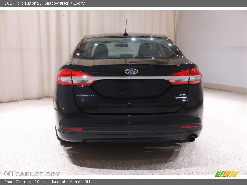 Shadow Black / Ebony 2017 Ford Fusion SE