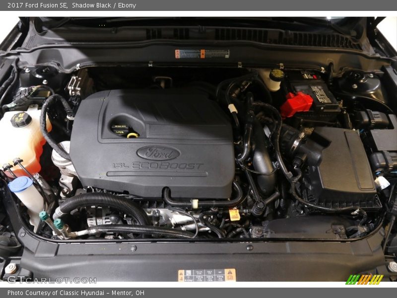 Shadow Black / Ebony 2017 Ford Fusion SE