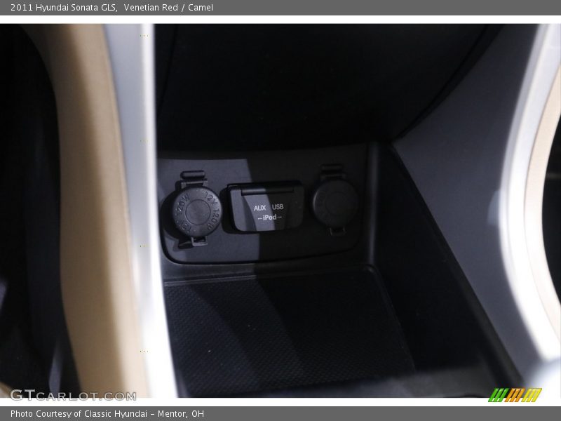 Venetian Red / Camel 2011 Hyundai Sonata GLS