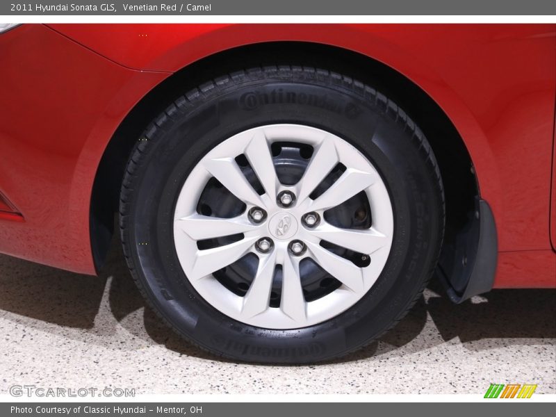 Venetian Red / Camel 2011 Hyundai Sonata GLS