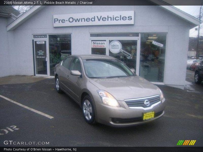 Pebble Beach Metallic / Charcoal 2008 Nissan Altima 2.5 S