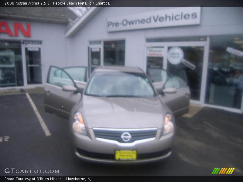 Pebble Beach Metallic / Charcoal 2008 Nissan Altima 2.5 S