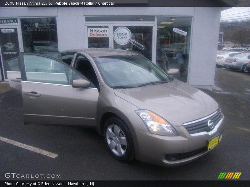 Pebble Beach Metallic / Charcoal 2008 Nissan Altima 2.5 S