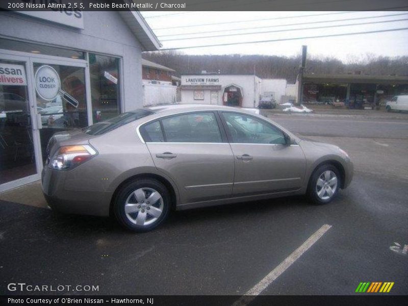 Pebble Beach Metallic / Charcoal 2008 Nissan Altima 2.5 S
