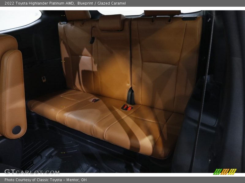 Rear Seat of 2022 Highlander Platinum AWD