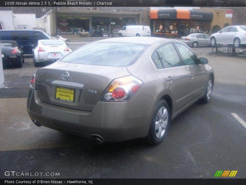 Pebble Beach Metallic / Charcoal 2008 Nissan Altima 2.5 S