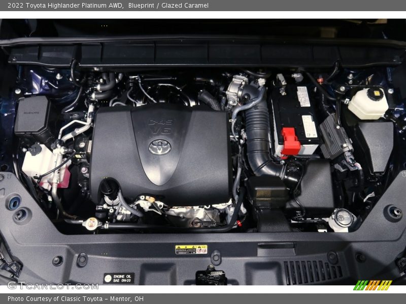  2022 Highlander Platinum AWD Engine - 3.5 Liter DOHC 24-Valve VVT-i V6
