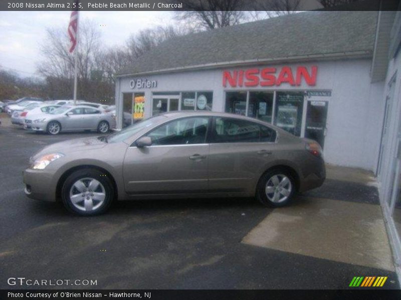 Pebble Beach Metallic / Charcoal 2008 Nissan Altima 2.5 S