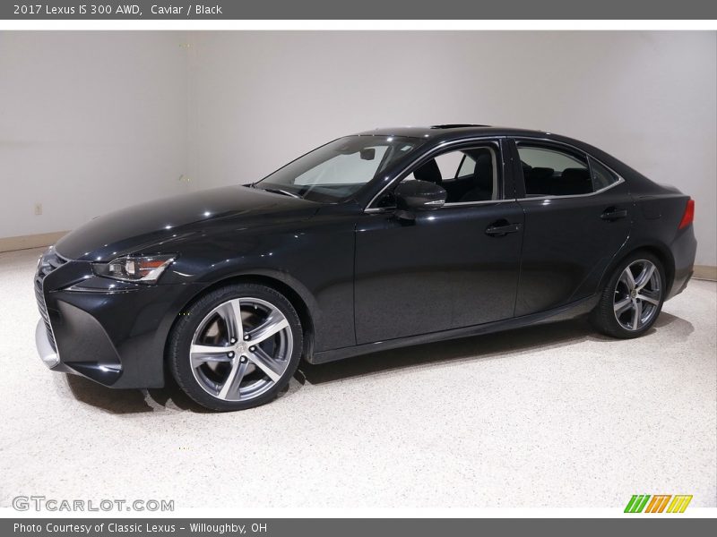 Caviar / Black 2017 Lexus IS 300 AWD