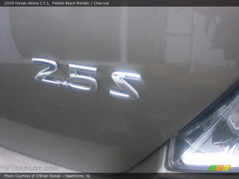 Pebble Beach Metallic / Charcoal 2008 Nissan Altima 2.5 S