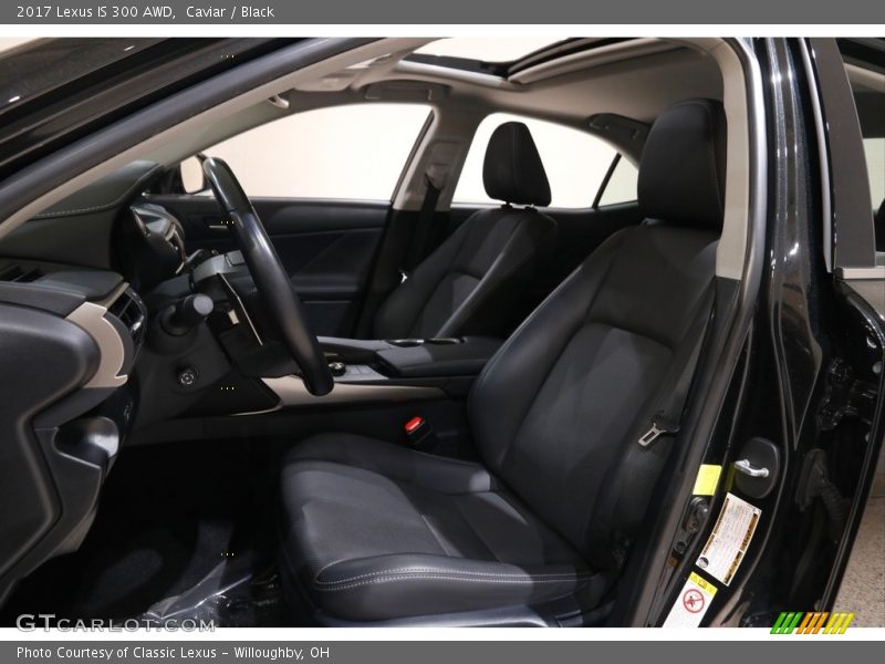 Caviar / Black 2017 Lexus IS 300 AWD