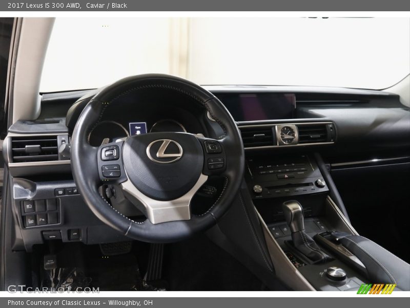 Caviar / Black 2017 Lexus IS 300 AWD