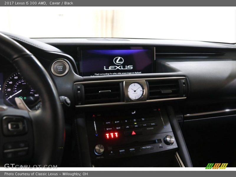 Caviar / Black 2017 Lexus IS 300 AWD