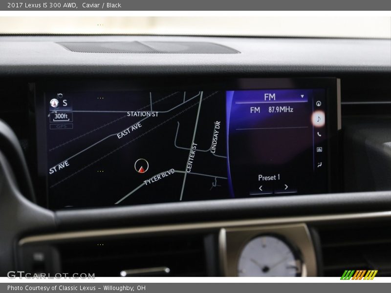 Caviar / Black 2017 Lexus IS 300 AWD