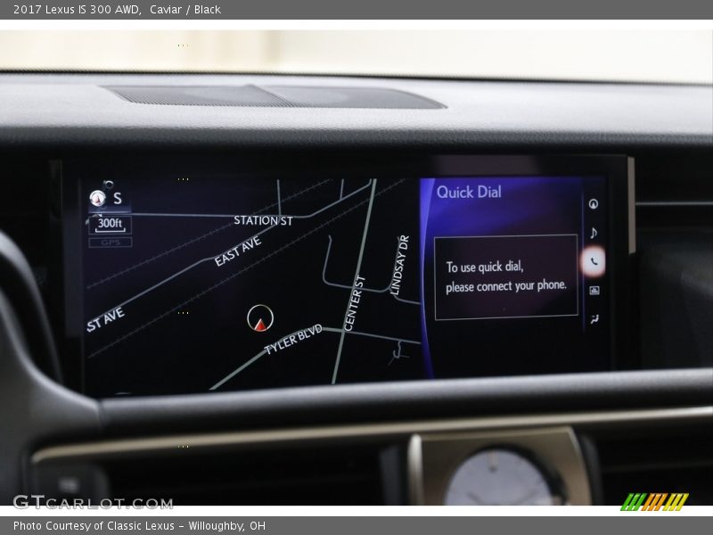 Caviar / Black 2017 Lexus IS 300 AWD