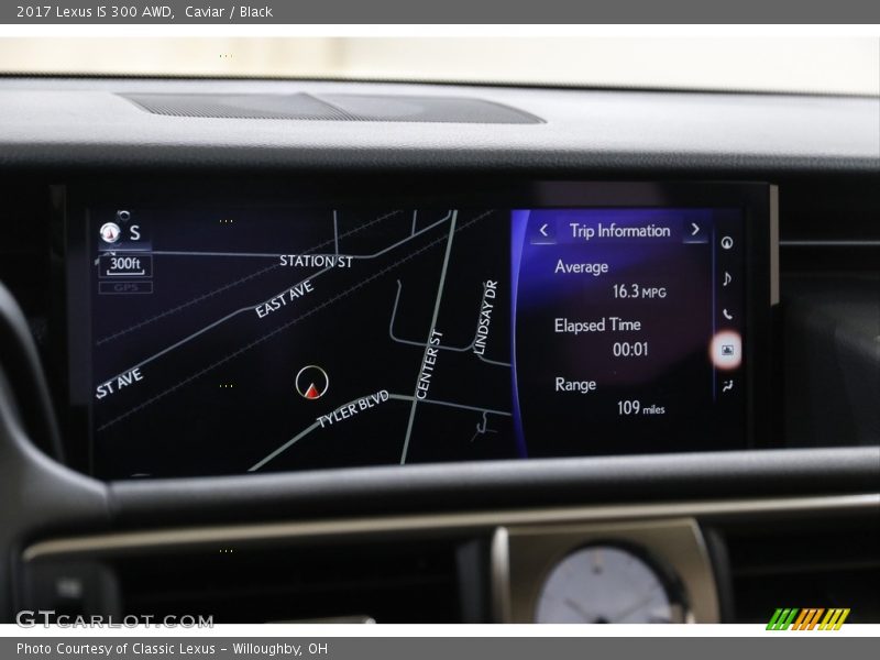 Caviar / Black 2017 Lexus IS 300 AWD