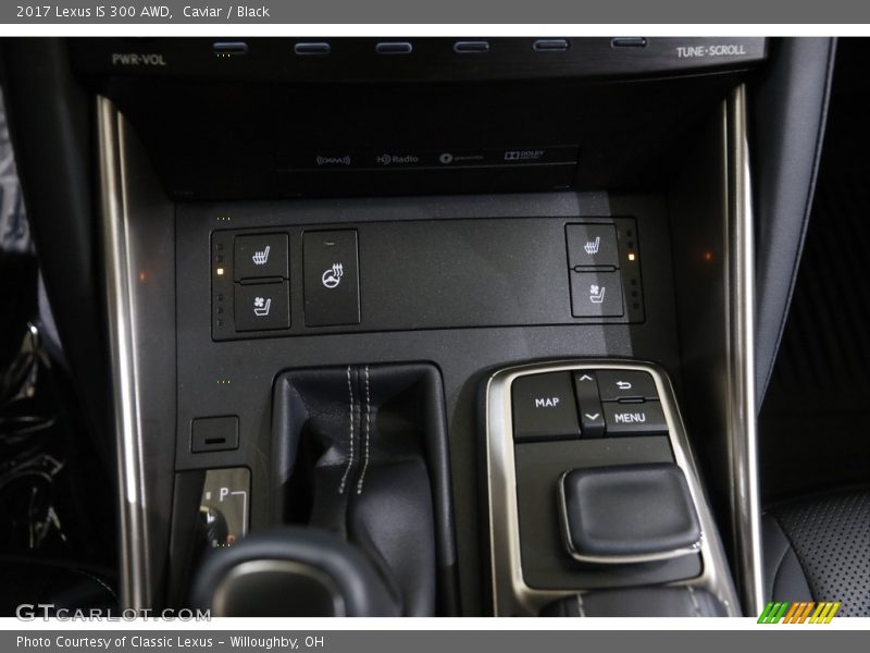 Caviar / Black 2017 Lexus IS 300 AWD