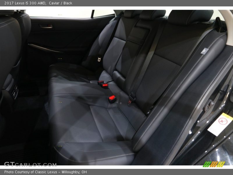 Caviar / Black 2017 Lexus IS 300 AWD