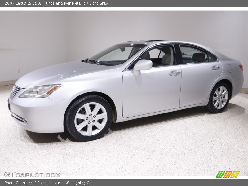 Tungsten Silver Metallic / Light Gray 2007 Lexus ES 350