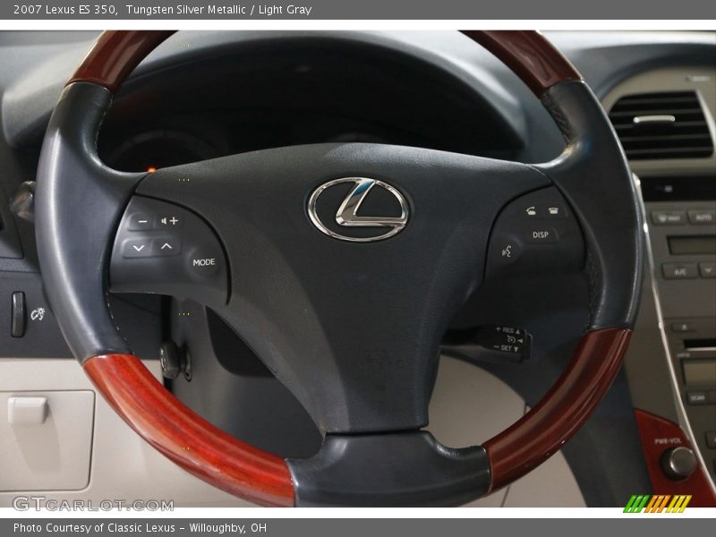 Tungsten Silver Metallic / Light Gray 2007 Lexus ES 350