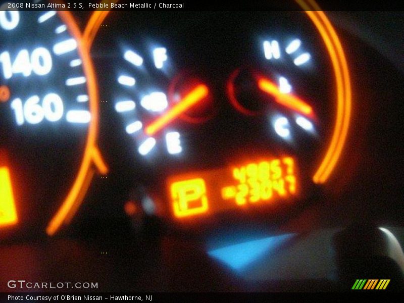 Pebble Beach Metallic / Charcoal 2008 Nissan Altima 2.5 S