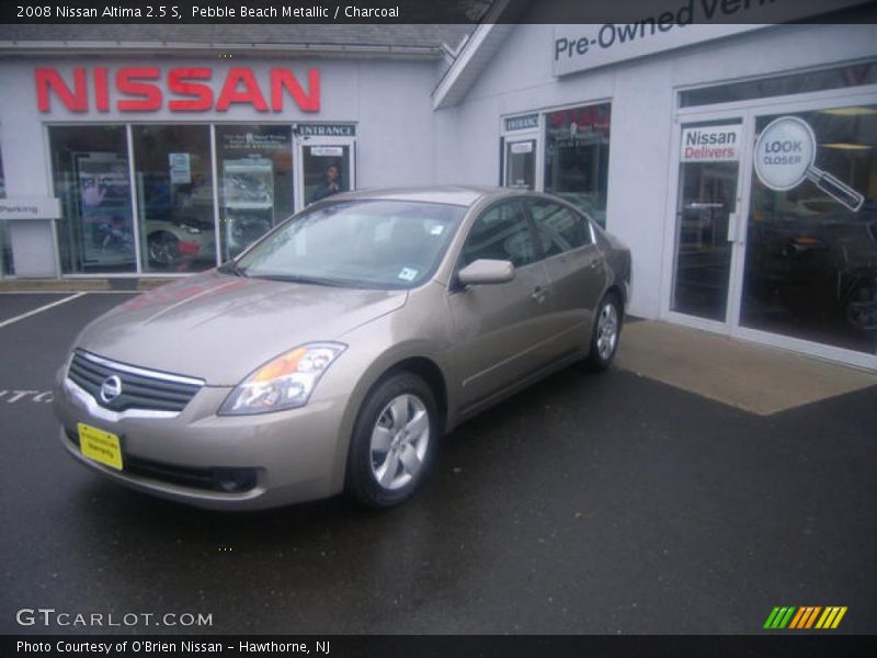 Pebble Beach Metallic / Charcoal 2008 Nissan Altima 2.5 S