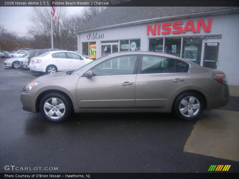 Pebble Beach Metallic / Charcoal 2008 Nissan Altima 2.5 S