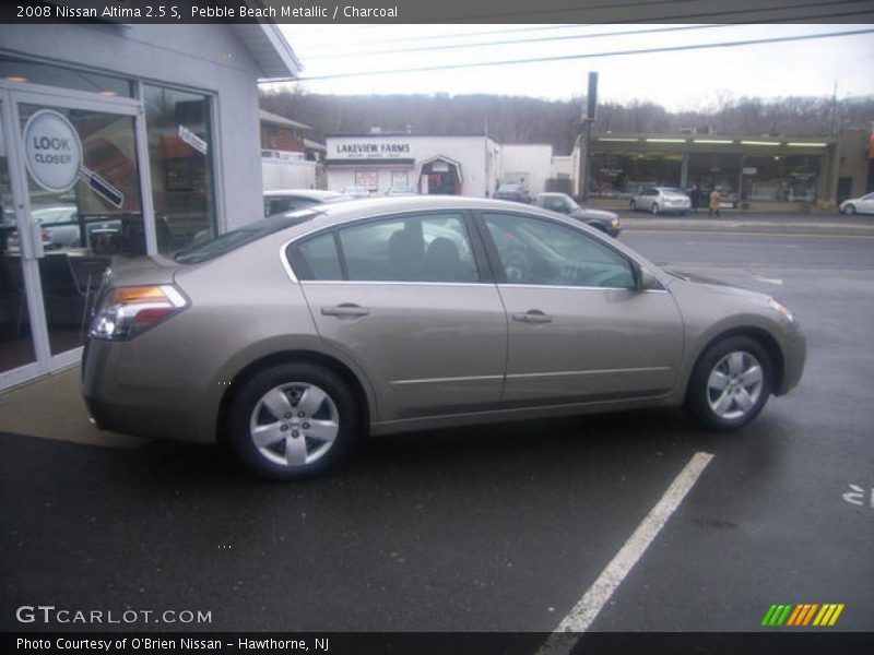 Pebble Beach Metallic / Charcoal 2008 Nissan Altima 2.5 S