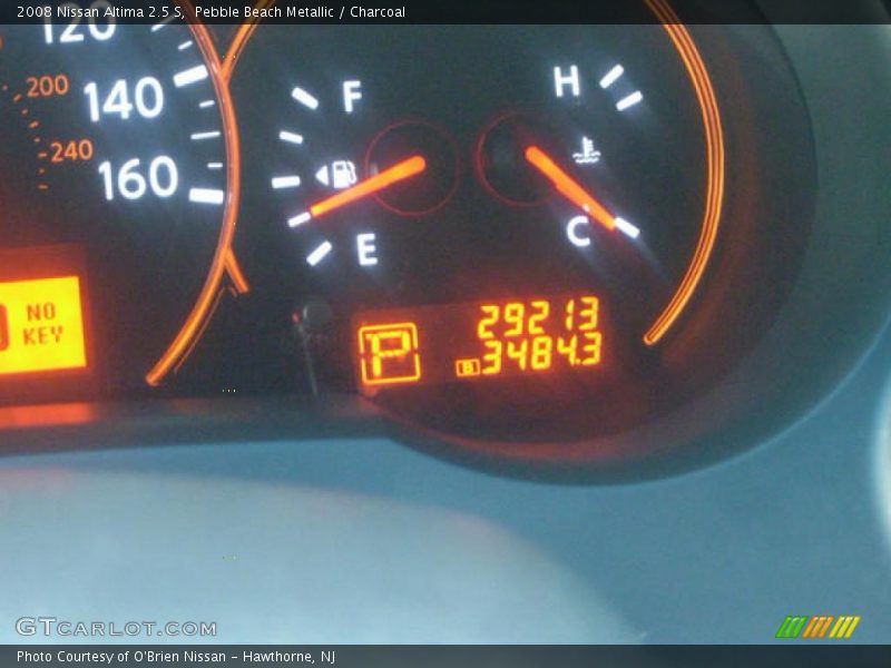 Pebble Beach Metallic / Charcoal 2008 Nissan Altima 2.5 S