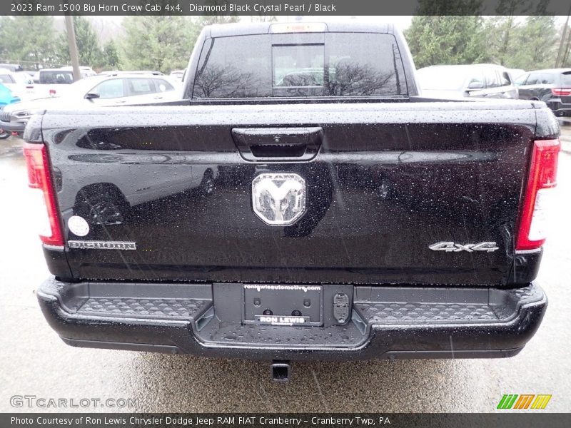 Diamond Black Crystal Pearl / Black 2023 Ram 1500 Big Horn Crew Cab 4x4