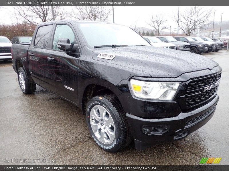 Front 3/4 View of 2023 1500 Big Horn Crew Cab 4x4