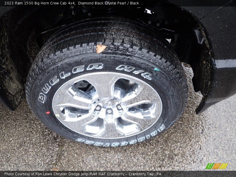 Diamond Black Crystal Pearl / Black 2023 Ram 1500 Big Horn Crew Cab 4x4