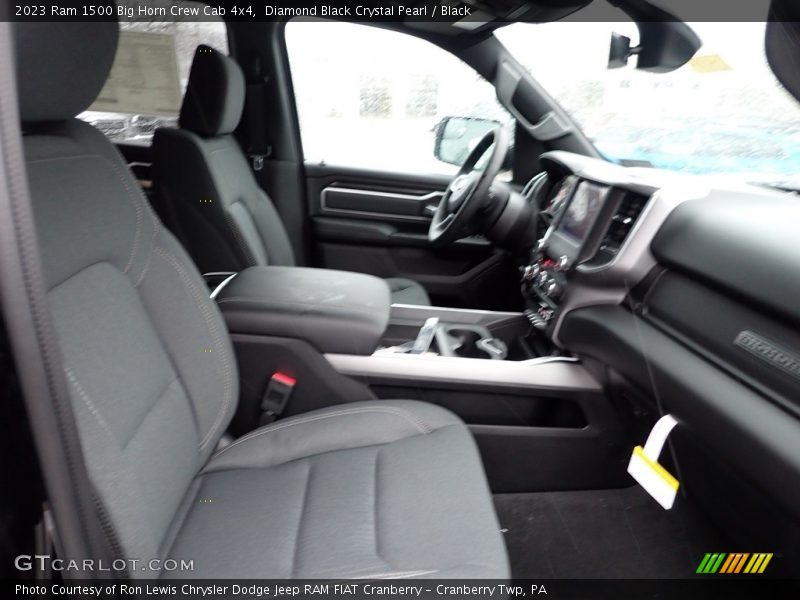 Diamond Black Crystal Pearl / Black 2023 Ram 1500 Big Horn Crew Cab 4x4