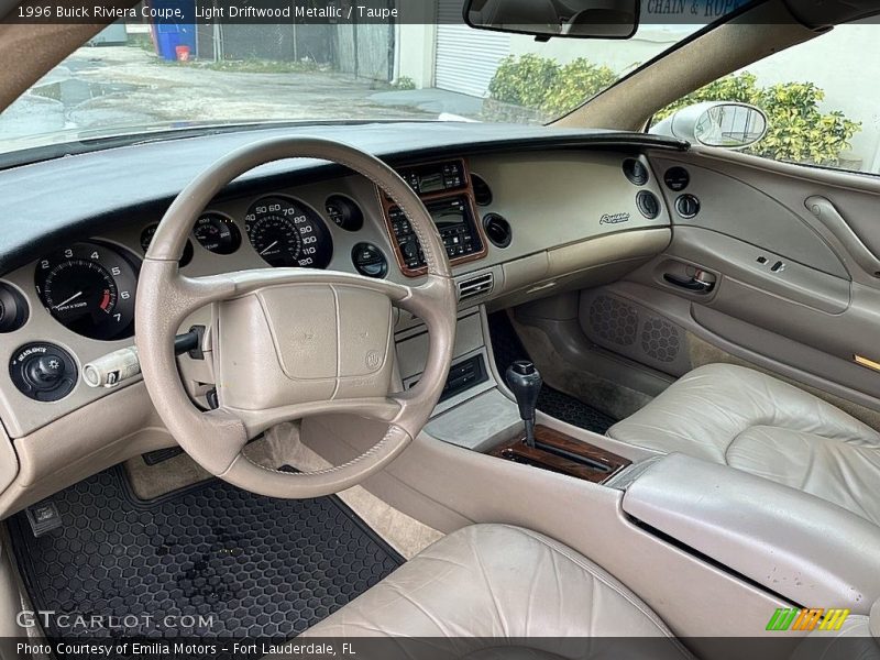  1996 Riviera Coupe Taupe Interior