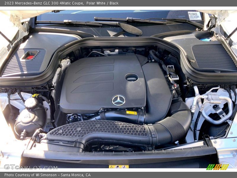  2023 GLC 300 4Matic Coupe Engine - 2.0 Liter Turbocharged DOHC 16-Valve VVT 4 Cylinder
