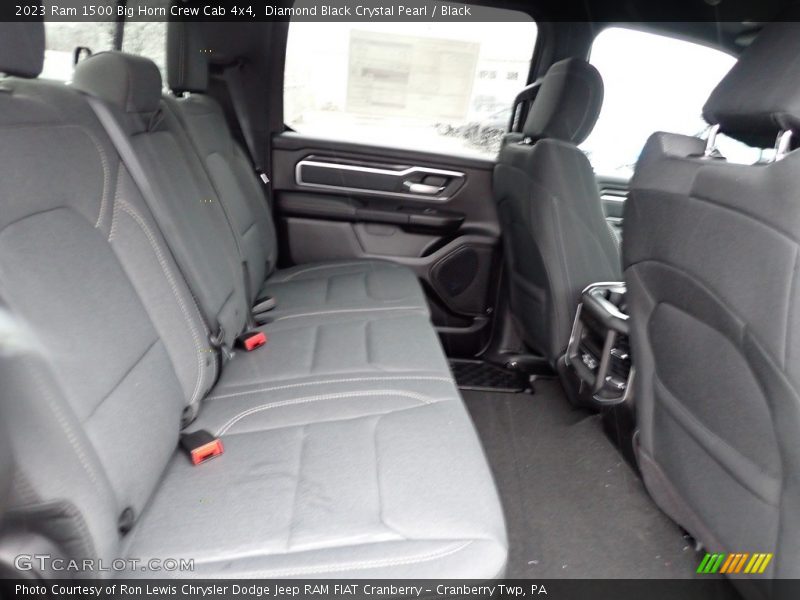 Diamond Black Crystal Pearl / Black 2023 Ram 1500 Big Horn Crew Cab 4x4
