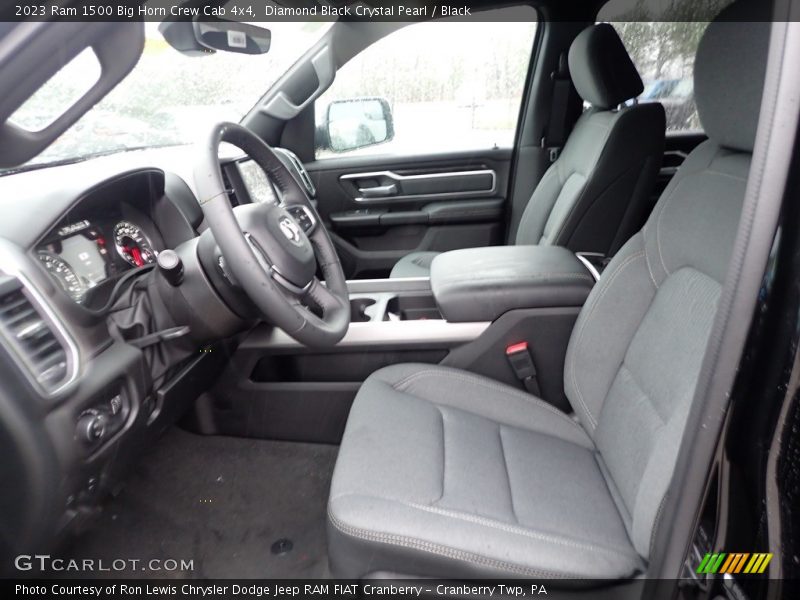 Diamond Black Crystal Pearl / Black 2023 Ram 1500 Big Horn Crew Cab 4x4