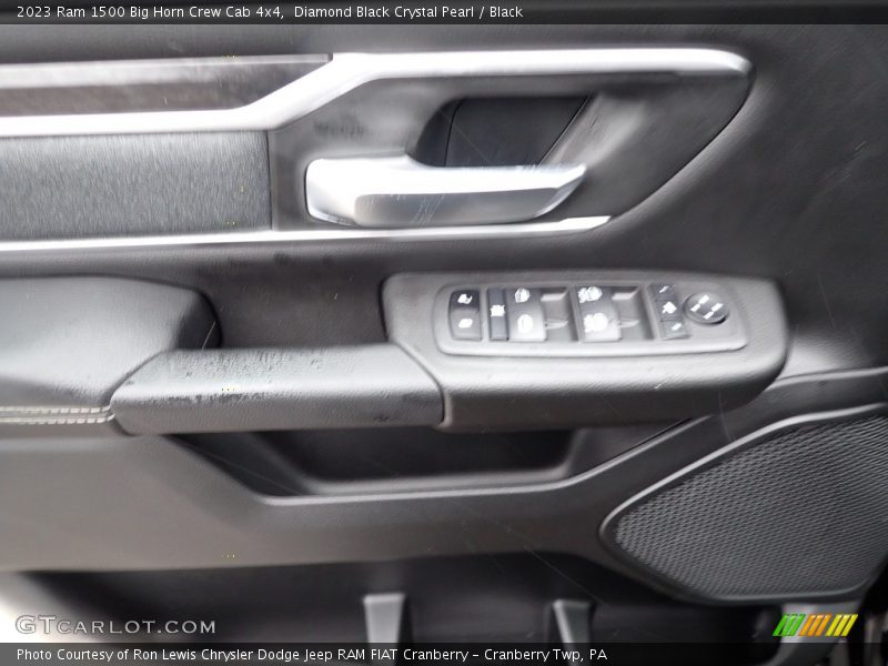 Diamond Black Crystal Pearl / Black 2023 Ram 1500 Big Horn Crew Cab 4x4