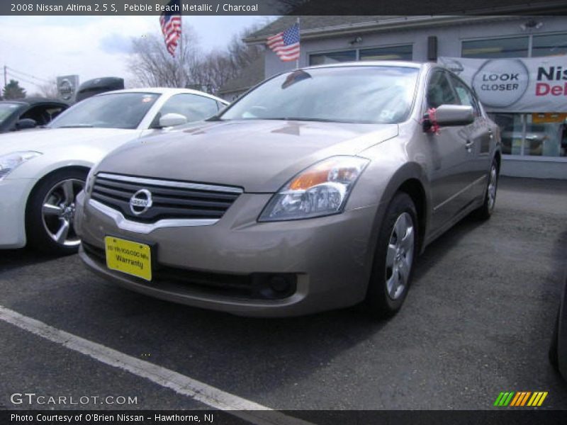 Pebble Beach Metallic / Charcoal 2008 Nissan Altima 2.5 S