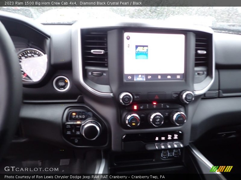 Diamond Black Crystal Pearl / Black 2023 Ram 1500 Big Horn Crew Cab 4x4